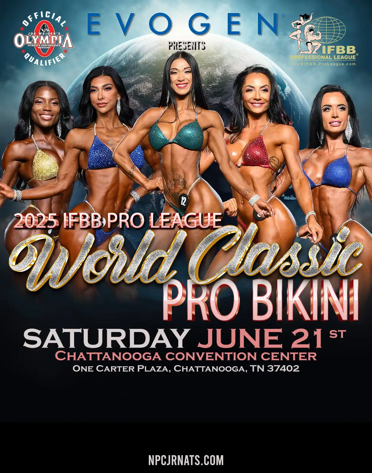 2025 IFBB Pro League World Classic Pro Bikini, June 21, 2025