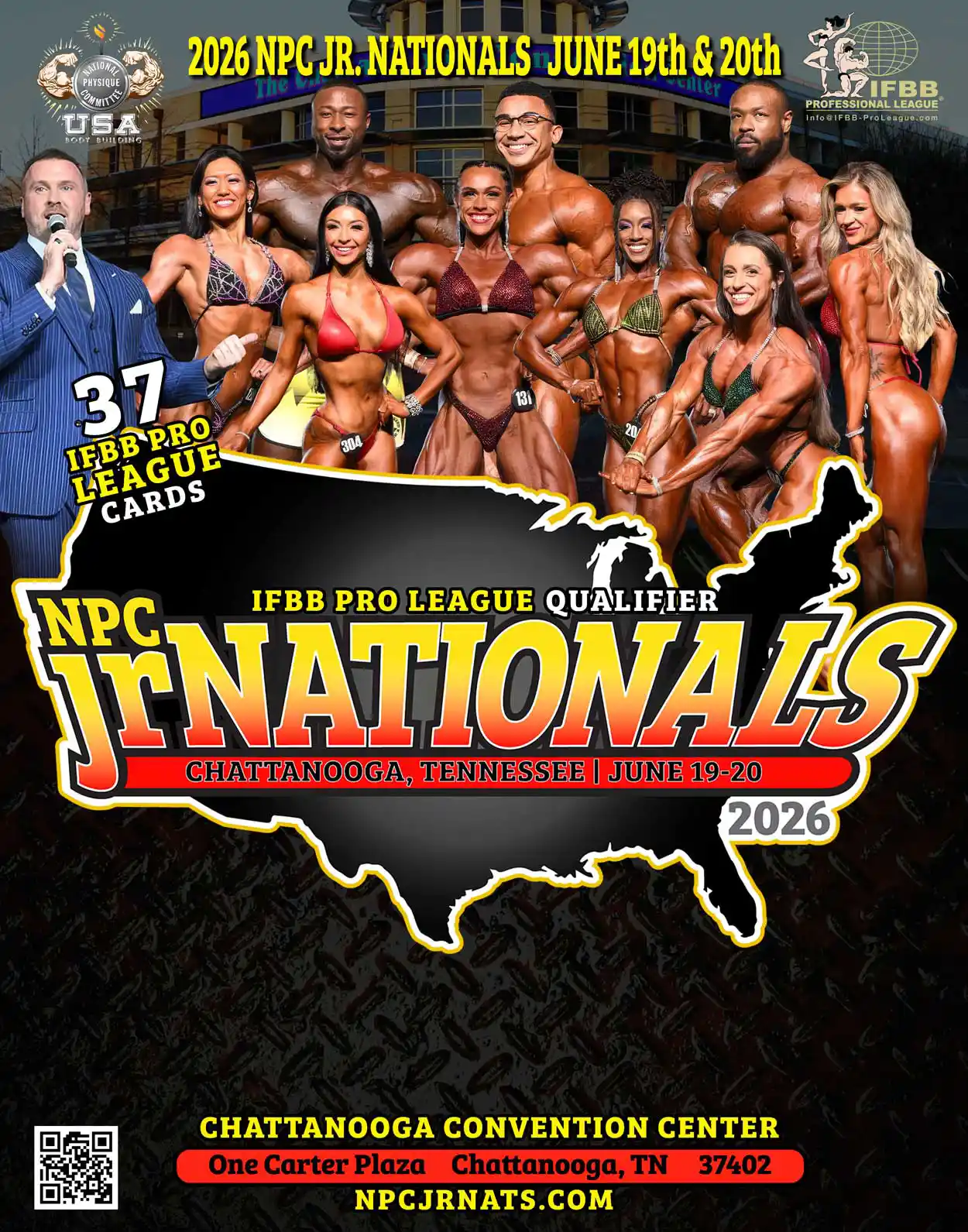 2026 IFBB Pro League World Classic Pro Mens Physique, June 19 & 20, 2026