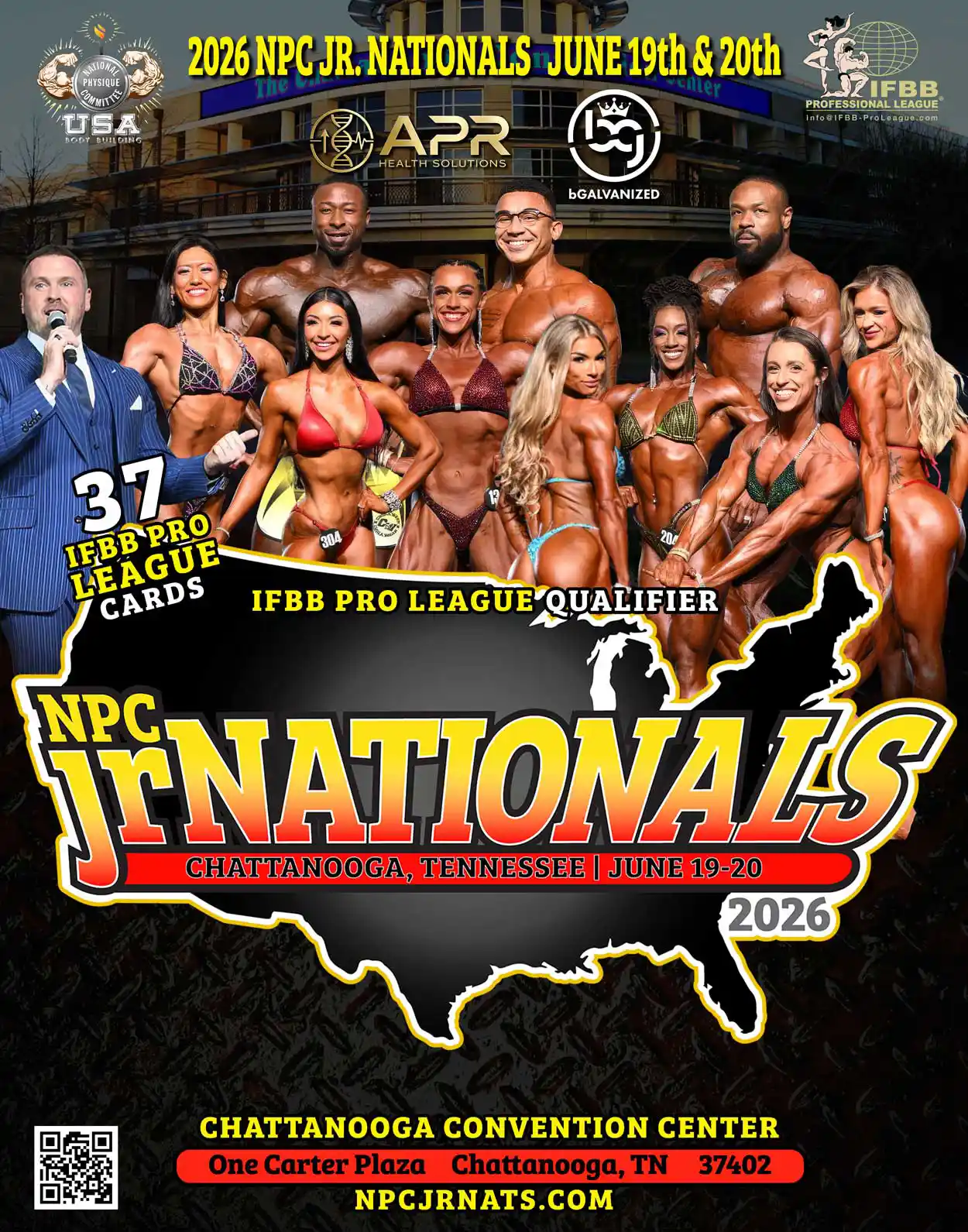 2026 IFBB Pro League World Classic Pro Mens Physique, June 19 & 20, 2026